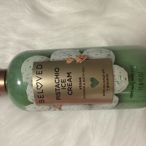 Beloved Pistachio Ice Cream Vegan Shower & Bath Gel - Green